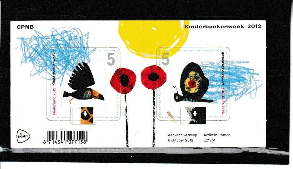 NEDERLAND - 2012 - KINDERBOEKENWEEK, Postzegels en Munten, Postzegels | Nederland, Ophalen of Verzenden, Na 1940, Postfris