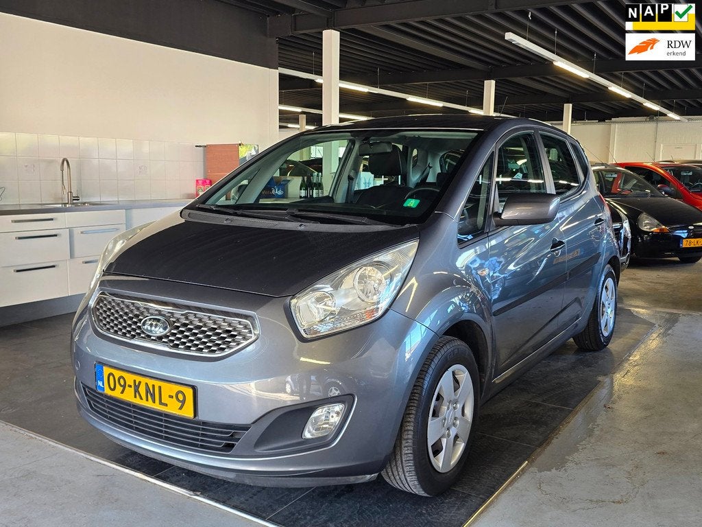 Kia Venga 1.4 CVVT X-tra/CRUISE/AIRCO/HOGE INSTAP/N.A.P/, Auto's, Voorwielaandrijving, Euro 5, Stof, Gebruikt