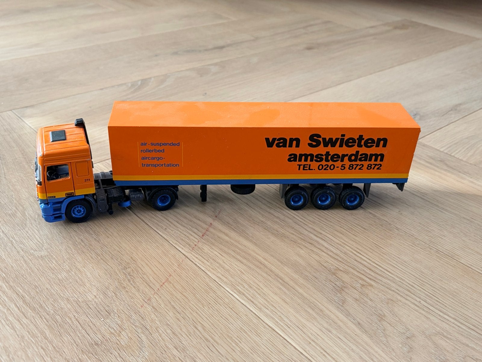 DAF vrachtwagen met trailer - Van Swieten Amsterdam, Ophalen of Verzenden, Gebruikt, Bus of Vrachtwagen