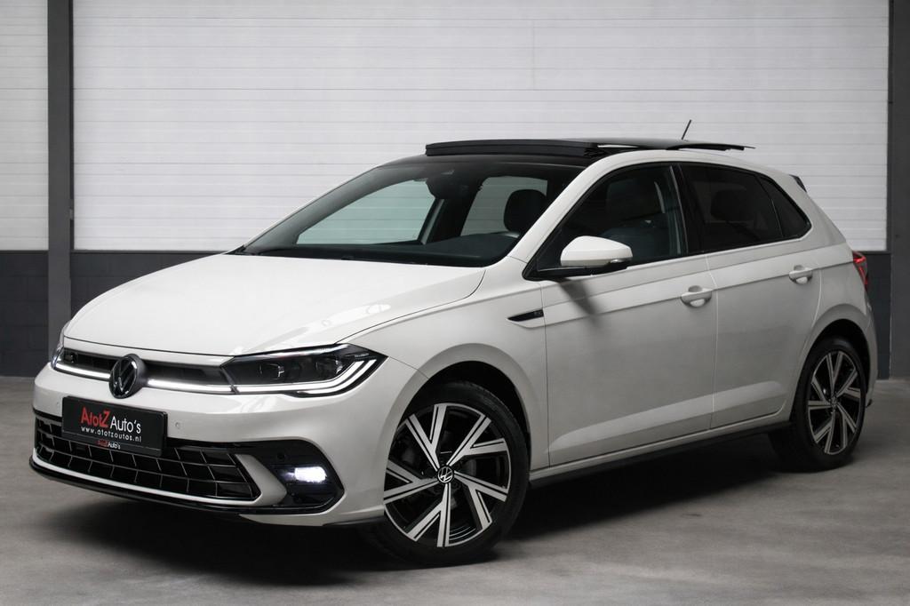 Volkswagen POLO 1.0 TSI R-Line PANO ACC CARPLAY CAMERA NAVI, Stof, Gebruikt, Euro 6, 116 pk