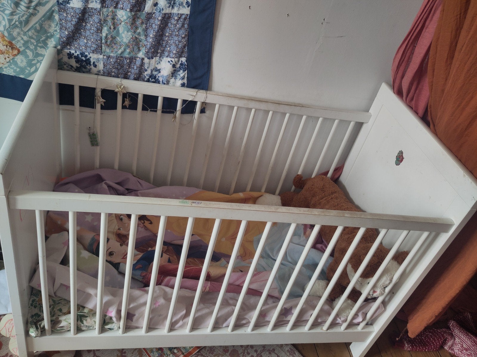 Wit ledikantje voor baby of peuter, Ophalen of Verzenden