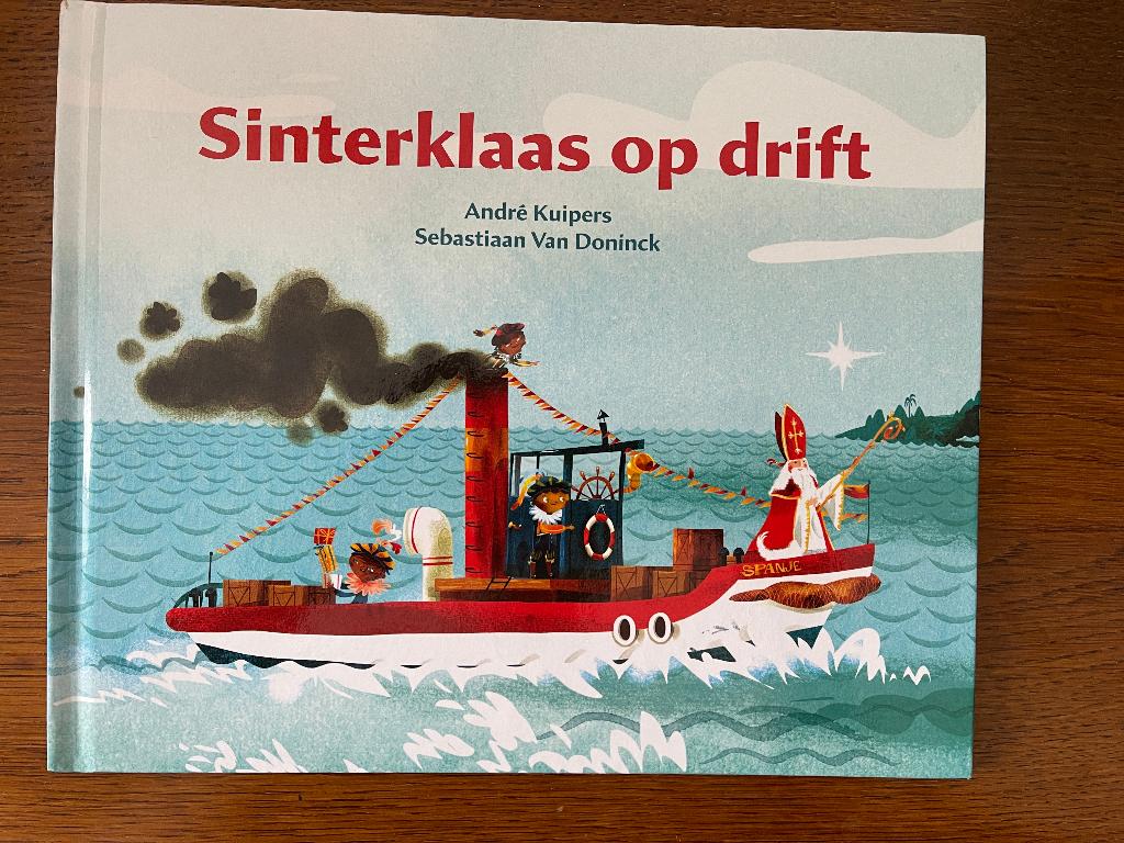 "Sinterklaas op drift" André Kuipers Nieuw, Ophalen of Verzenden, Nieuw
