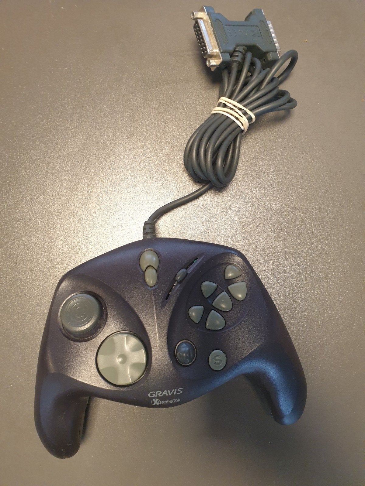 Gravis Xterminator Gamepad - Vintage PC Controller, Gebruikt, PC, Overige typen, Overige merken