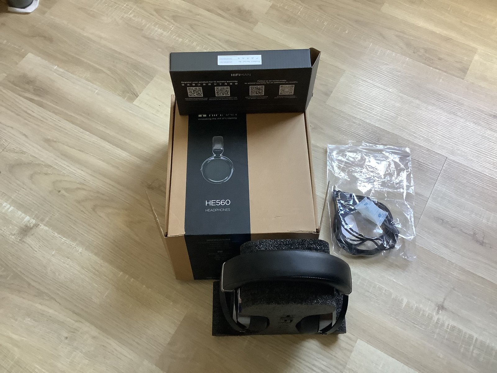 Hifiman he560, Audio, Tv en Foto, Koptelefoons, Ophalen of Verzenden, Zo goed als nieuw, Overige merken