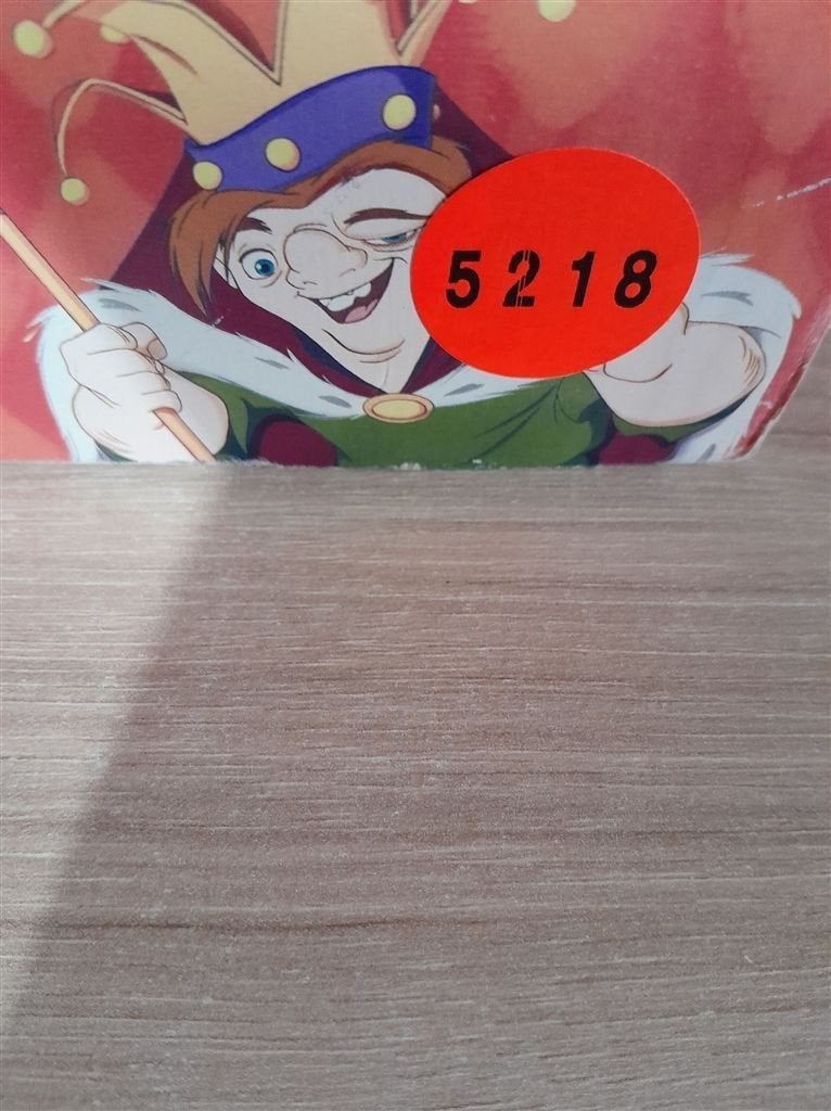 Disney de klokkenluider van de notre dame - s5218, Verzenden, Zo goed als nieuw