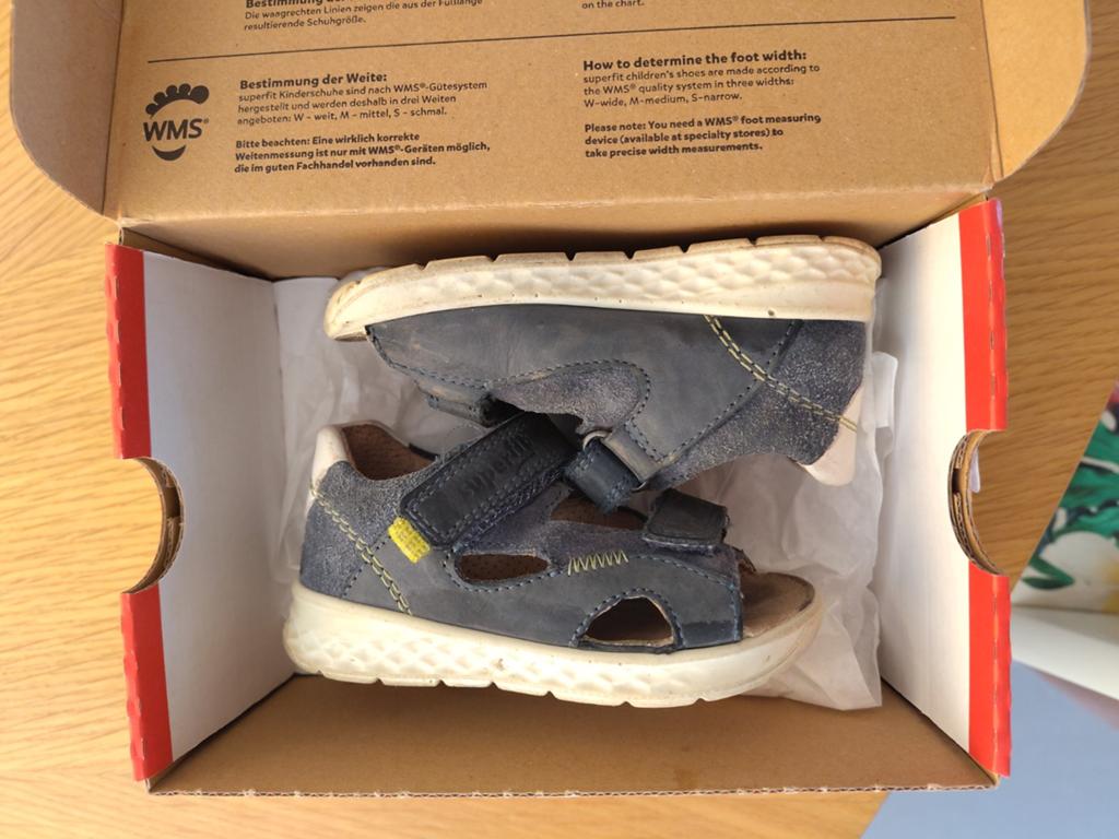 Superfit sandalen maat 21, Ophalen, Superfit, Jongetje of Meisje, Overige typen