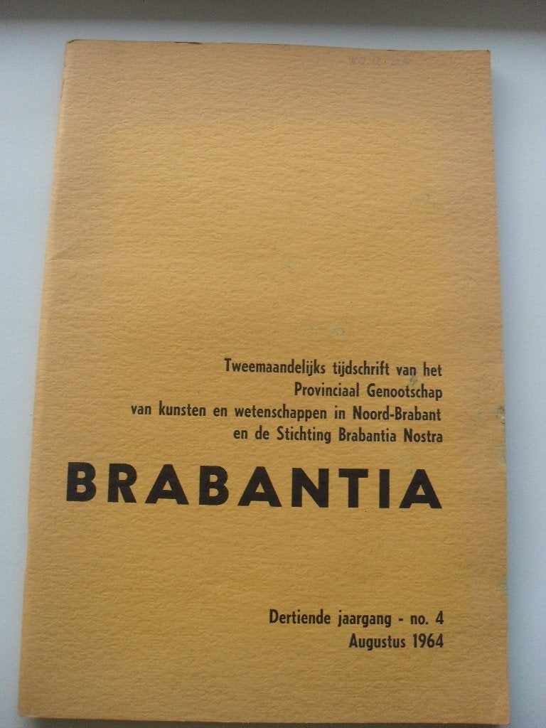 Brabantia kunsten en wetenschappen in noord- brabant, Ophalen of Verzenden, Zo goed als nieuw, Overige typen