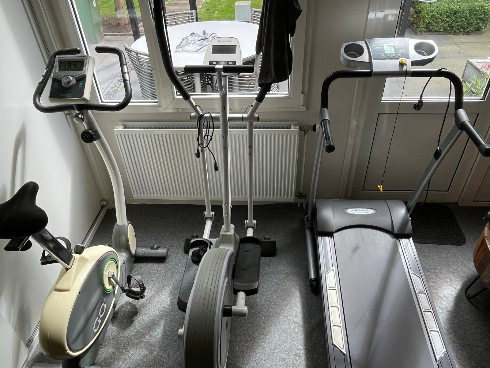 Hometrainer, Crosstrainer en Loopband - Complete Fitness Set, Ophalen, Gebruikt, Overige typen, Armen