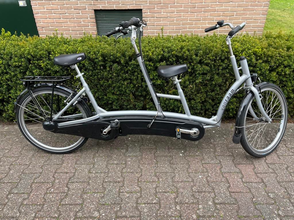 Van Raam Twinny ouderkind tandem, Ophalen, Minder dan 10 versnellingen, Minder dan 49 cm, Velgrem