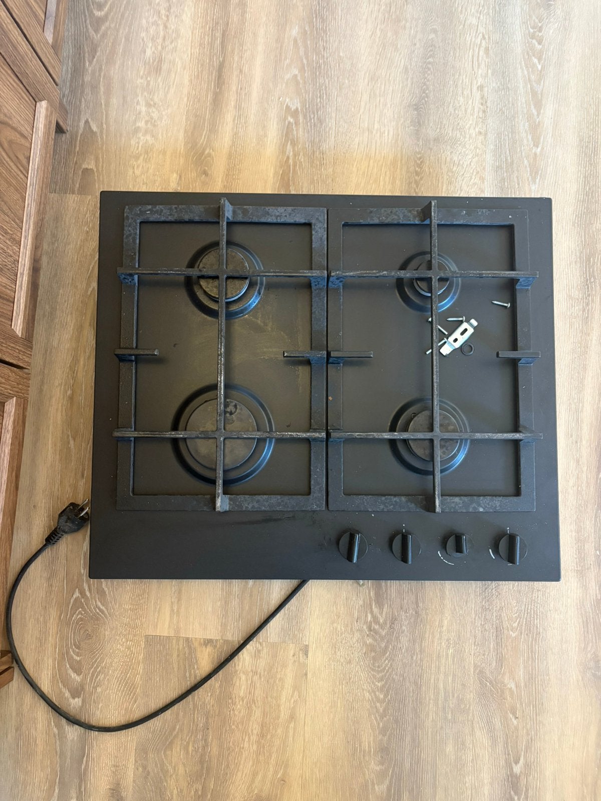 Gasfornuis Pelgrim GK4060MAT, Ophalen, Gebruikt, 4 kookzones, Inbouw