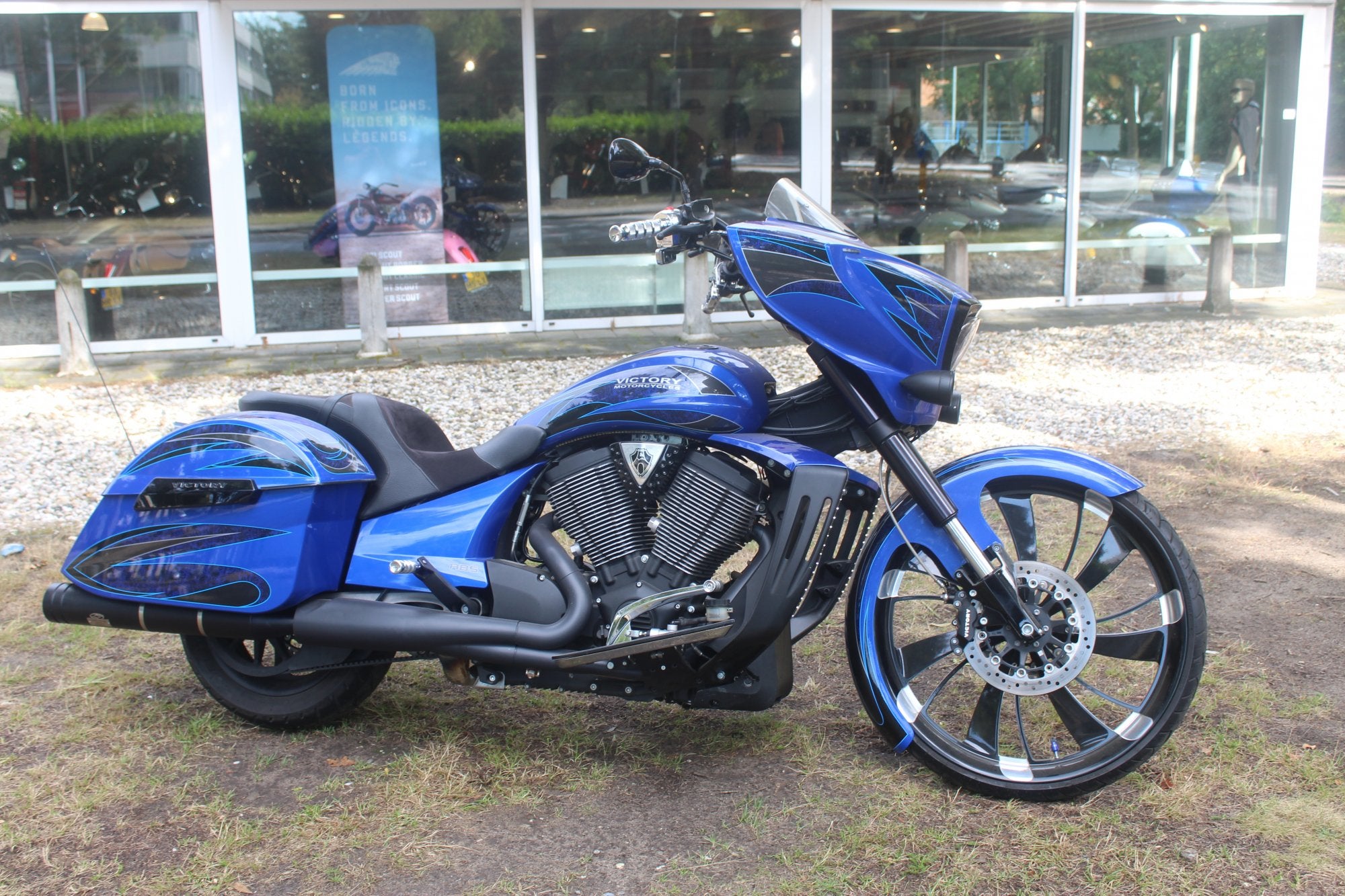 Victory Cross Country Cory Ness, Chopper, Bedrijf, 1731 cc, Handgeschakeld