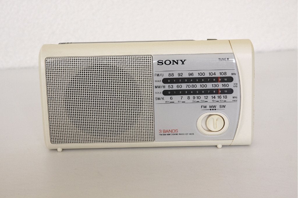 Sony 3-bandenradio, Ophalen of Verzenden, Zo goed als nieuw