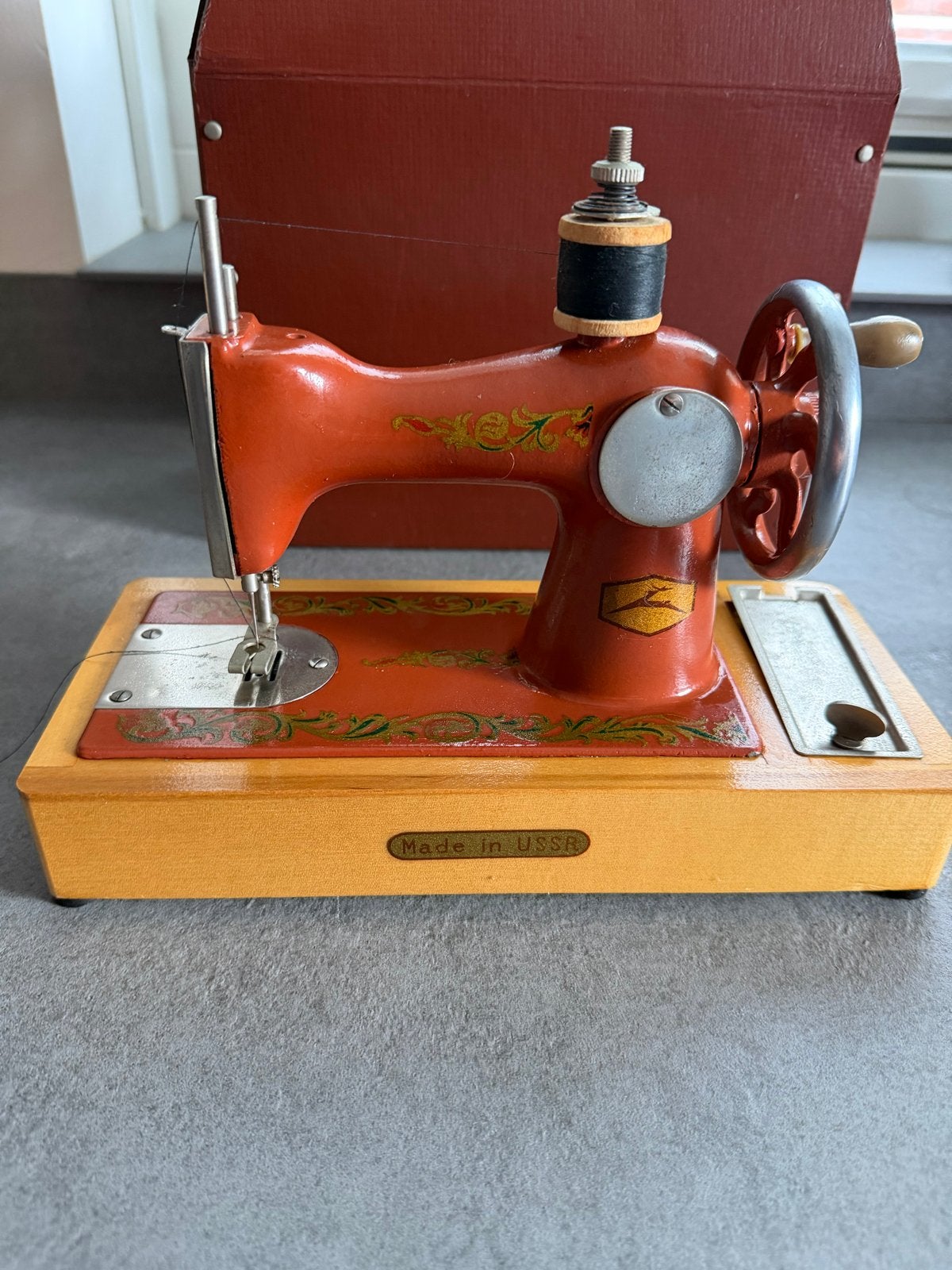 Vintage Naaimachine, Ophalen of Verzenden, Gebruikt, Naaimachine, Overige merken