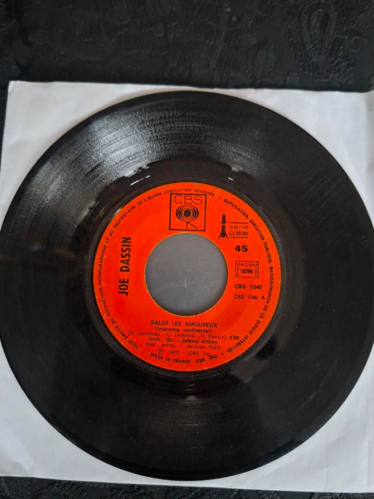 Joe Dassin - Salut les amoureux, Cd's en Dvd's, Vinyl Singles, Ophalen of Verzenden, Gebruikt, Pop