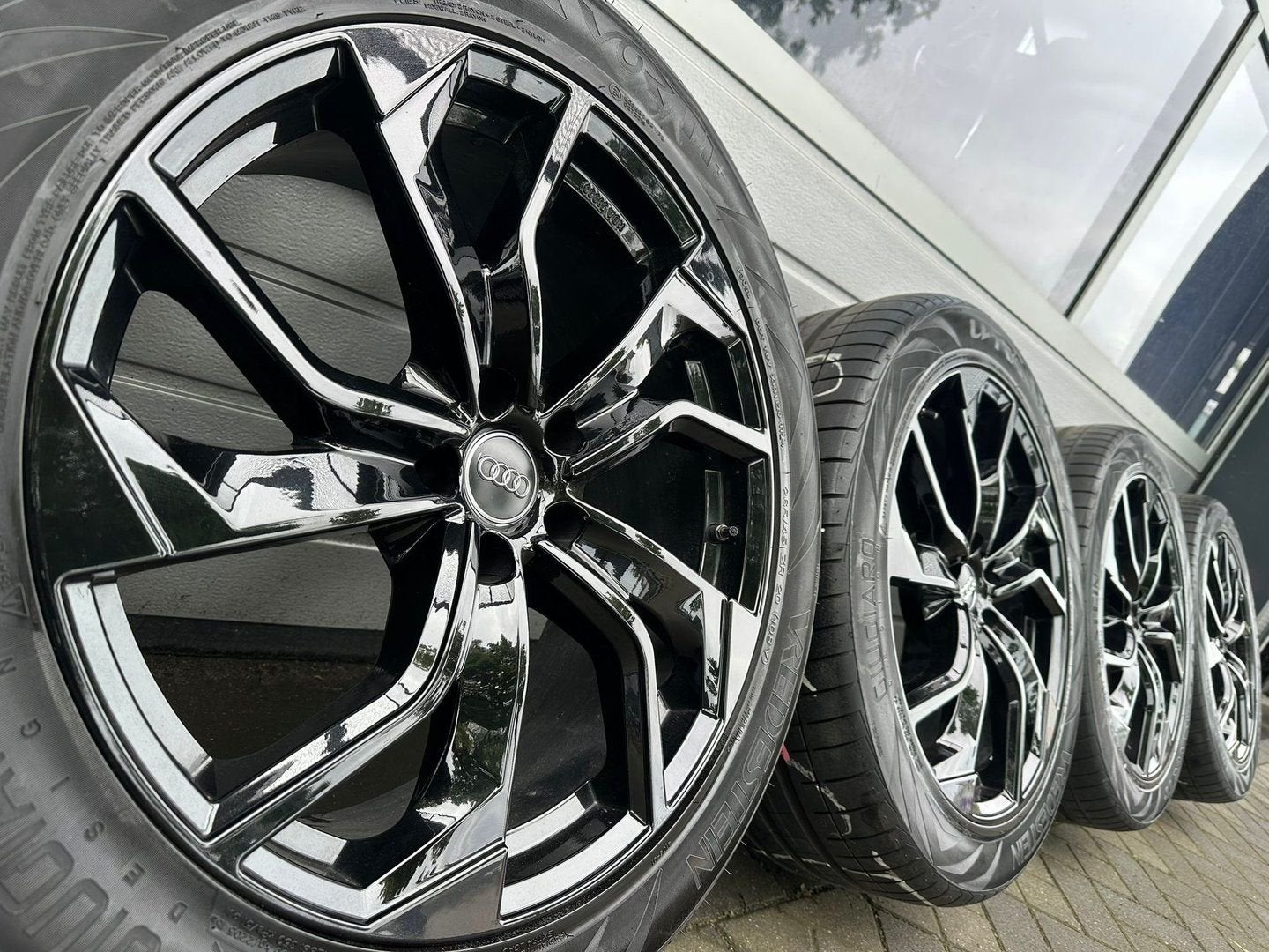 20 " s-line Audi Q4 D5 Sportback SUV Q5 SQ5 FY velgen banden, Auto-onderdelen, Gebruikt, -, 265 mm, -