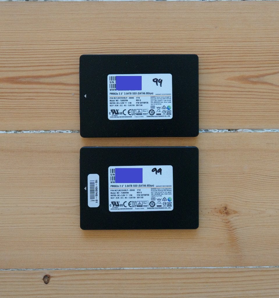 Samsung PM863a Enterprise SATA 6Gb/s SSD (2,5 inch), Intern, Server, 3.84TB, Ophalen of Verzenden