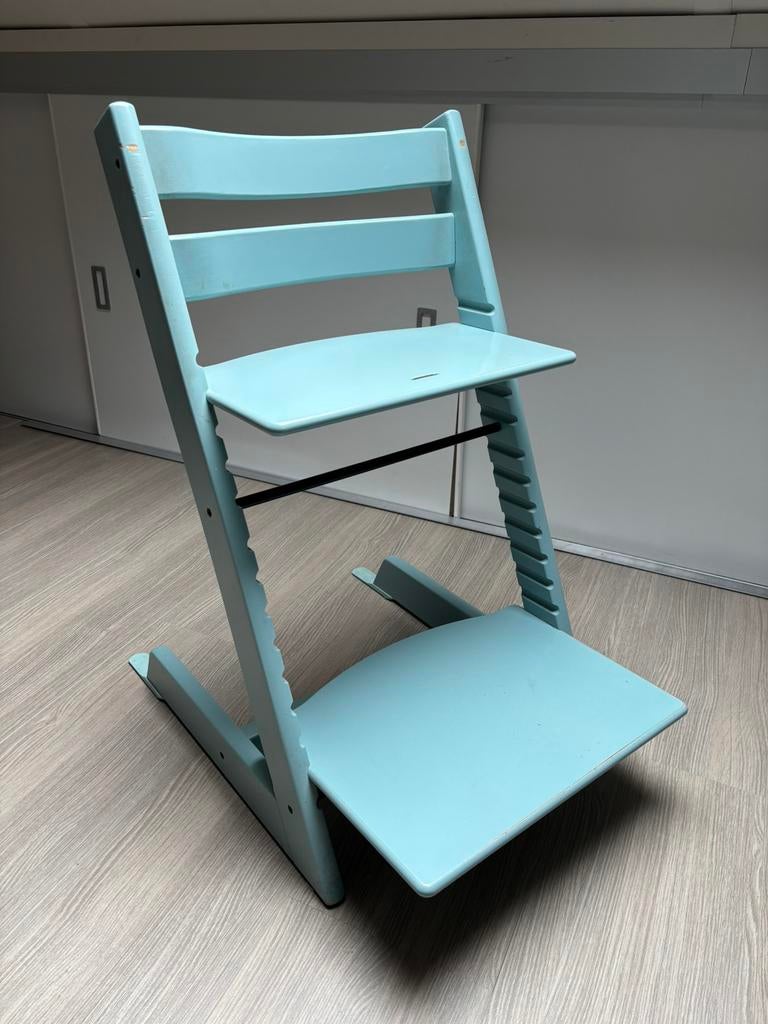 Stokke  Tripp Trapp  in zeer goede staat. Mint groen., Kinderen en Baby's, Ophalen, Zo goed als nieuw