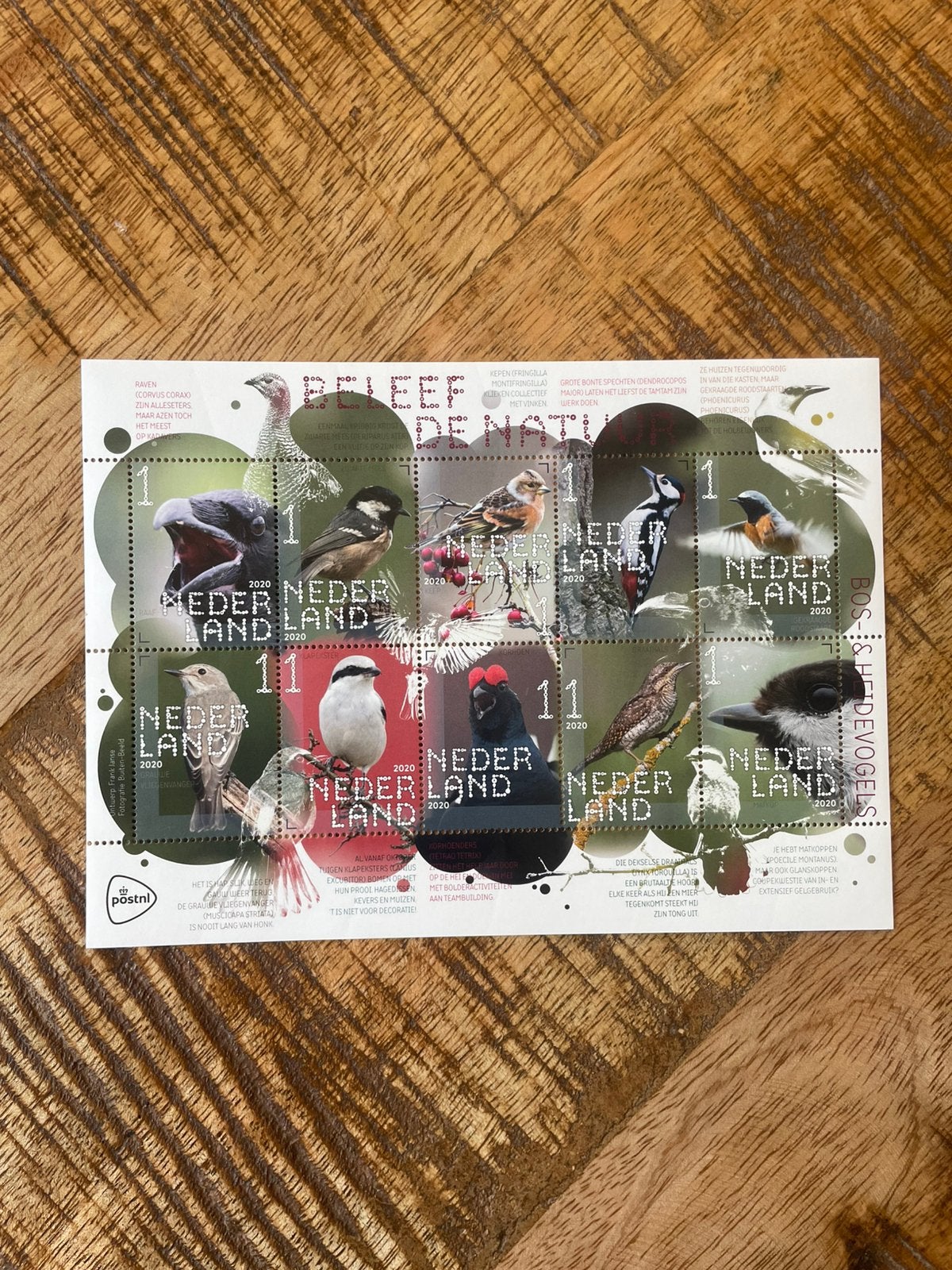 2020 Vel Beleef de Natuur Bos-Heidevogels NVPH V3865-3874 PF, Ophalen of Verzenden, Na 1940, Postfris