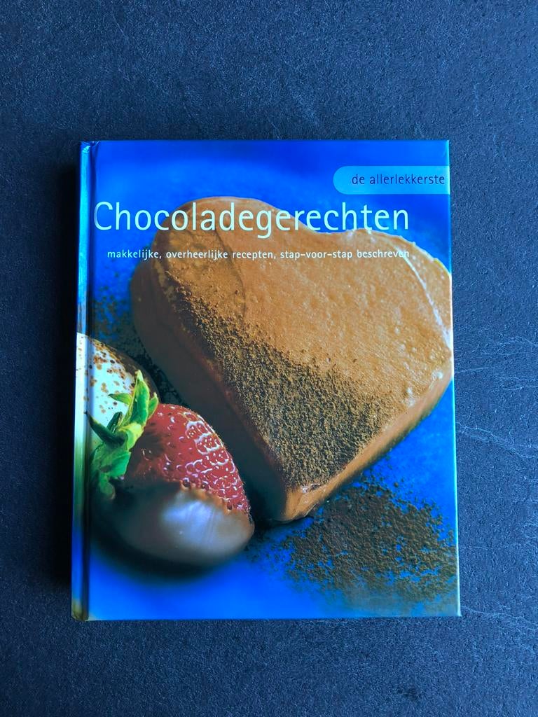 De allerlekkerste chocoladegerechten, Ophalen of Verzenden, Zo goed als nieuw, Taart, Gebak en Desserts