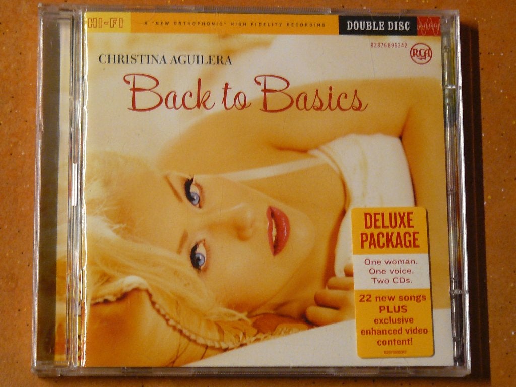 2 CD Christina Aguilera - Back to basics, Verzenden, Gebruikt