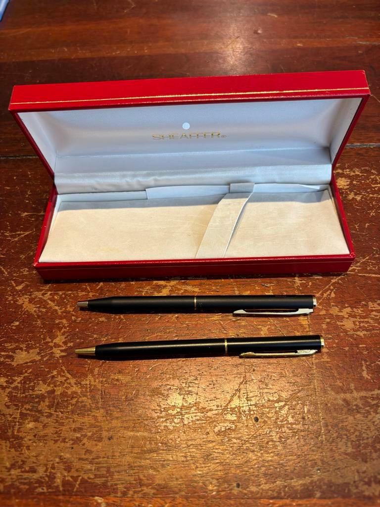 Sheaffer set, twee balpennen, Ophalen of Verzenden, Nvt, Nvt, Gebruikt