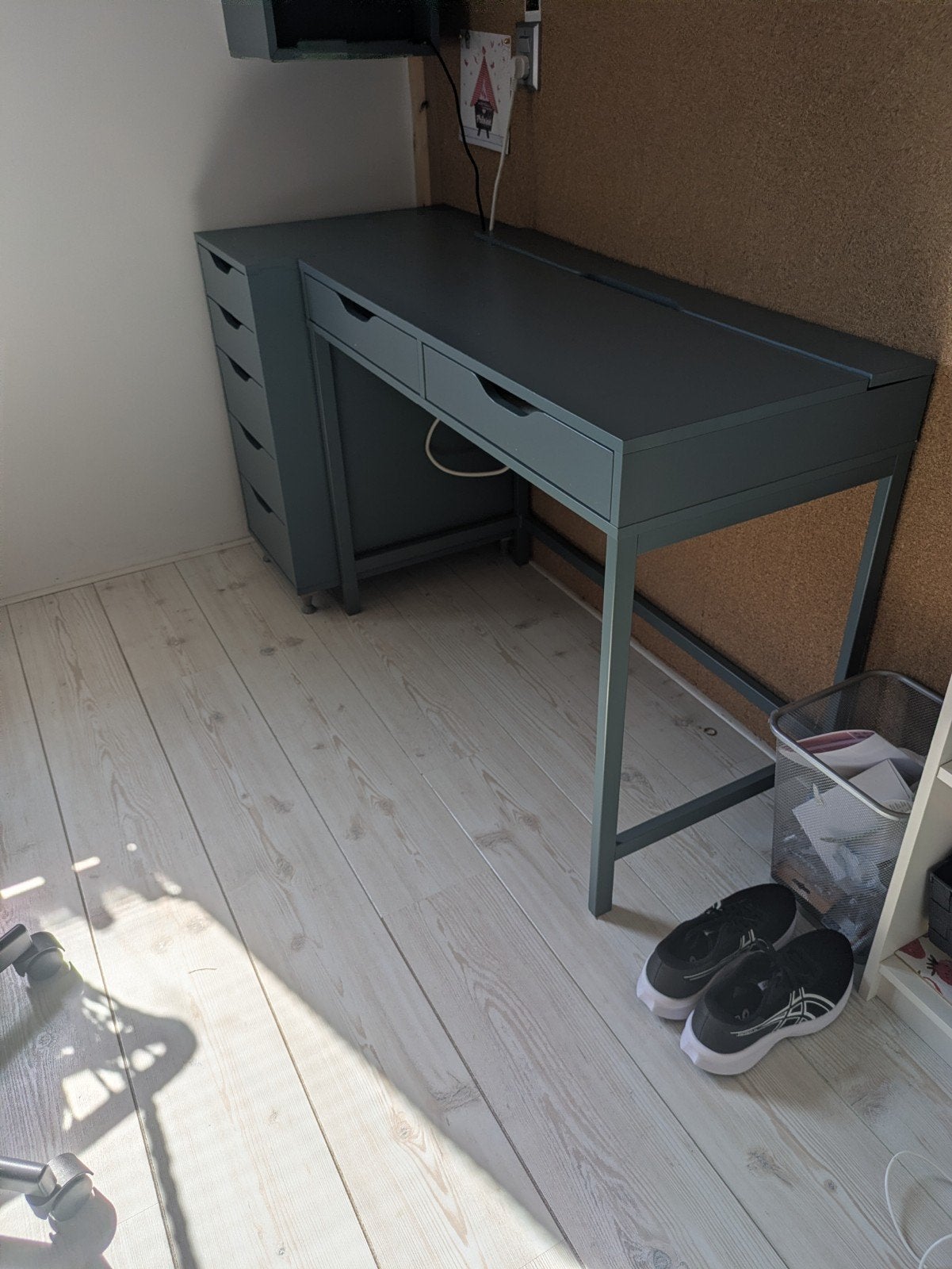 bureau en ladeblok Ikea Alex, Ophalen, Gebruikt