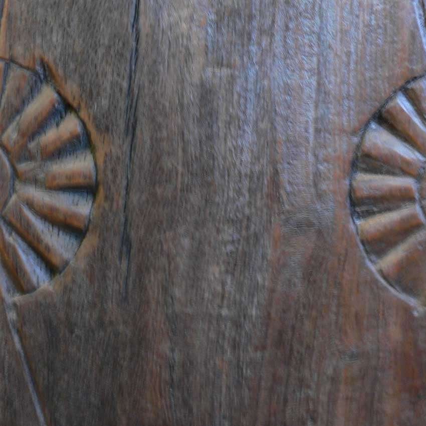 Antieke boeren kast KA4 landelijk oud teak hout Indonesie, Antiek en Kunst, Ophalen of Verzenden