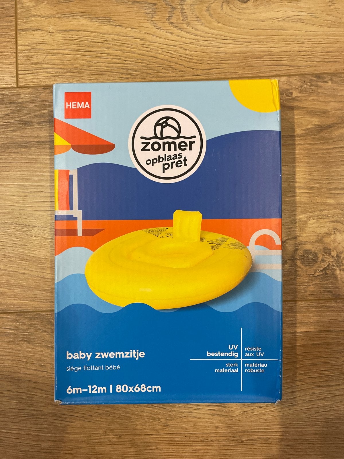 HEMA Baby Zwemzitje 6-12 maanden - Nieuw in doos, Ophalen of Verzenden, Nieuw
