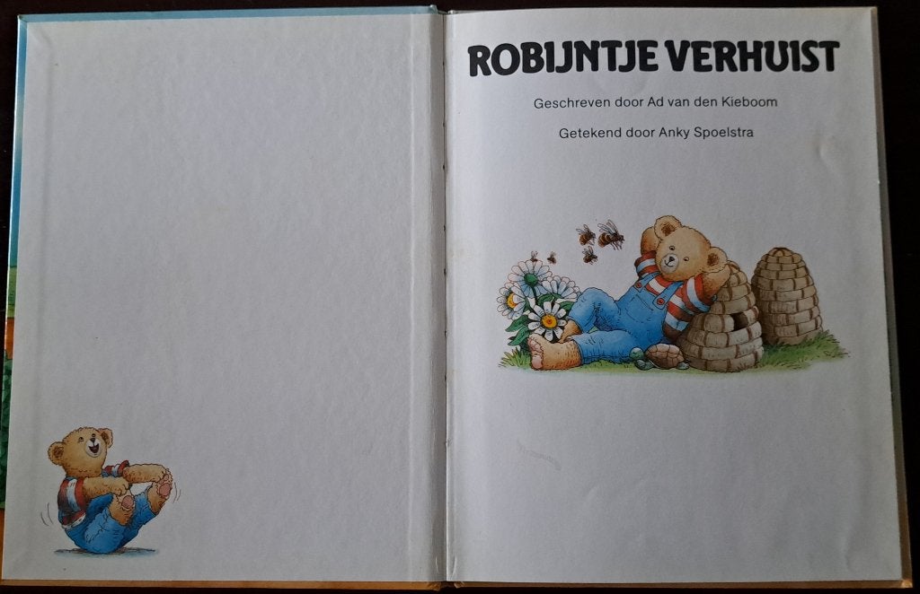 Robijntje verhuist - Ad van den Kieboom, Ophalen of Verzenden, Zo goed als nieuw, Fictie algemeen