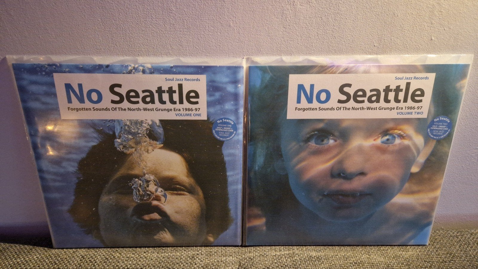 Various - No Seattle Vol. 1&2, Ophalen of Verzenden, Zo goed als nieuw, Complilatie, 12 inch