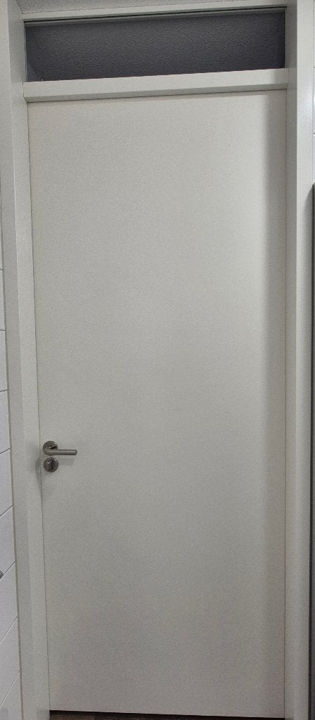 opdekbinnendeur voor badkamer inclusief kozijn, Ophalen, 80 tot 100 cm, 215 cm of meer, Binnendeur