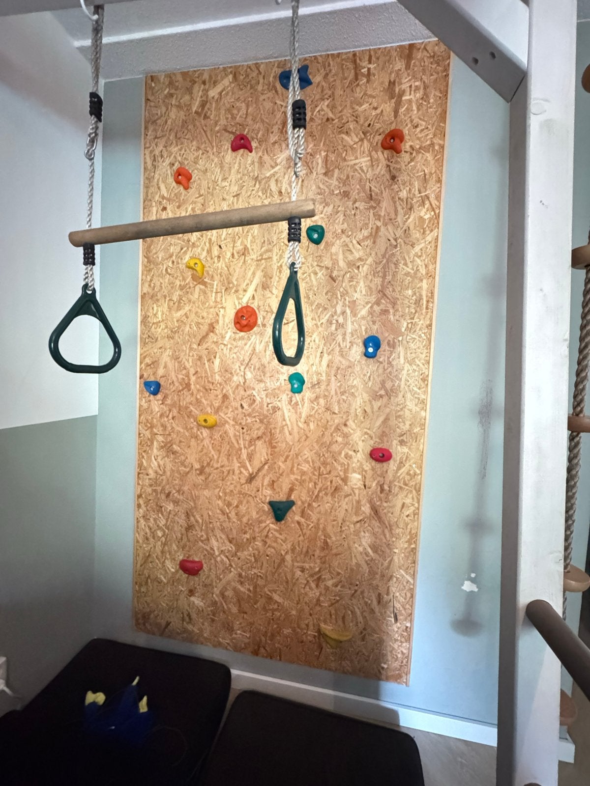 Klimwand en klimrek - Perfect voor kinderkamer!, Ophalen, Zo goed als nieuw, Wanddecoratie