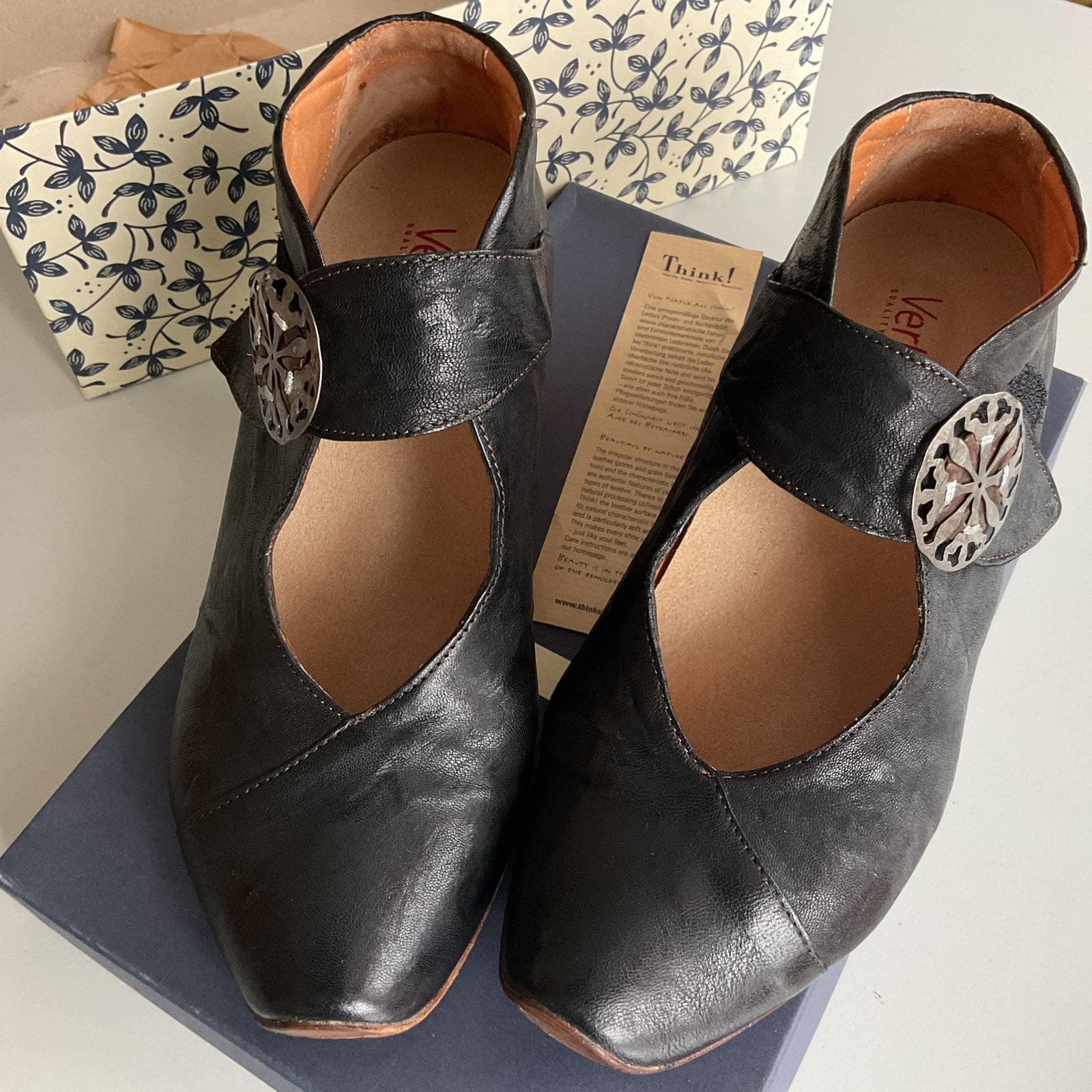 Gemaksschoenen Think, Kleding | Dames, Schoenen met lage hakken, Zwart, Ophalen of Verzenden, Gedragen