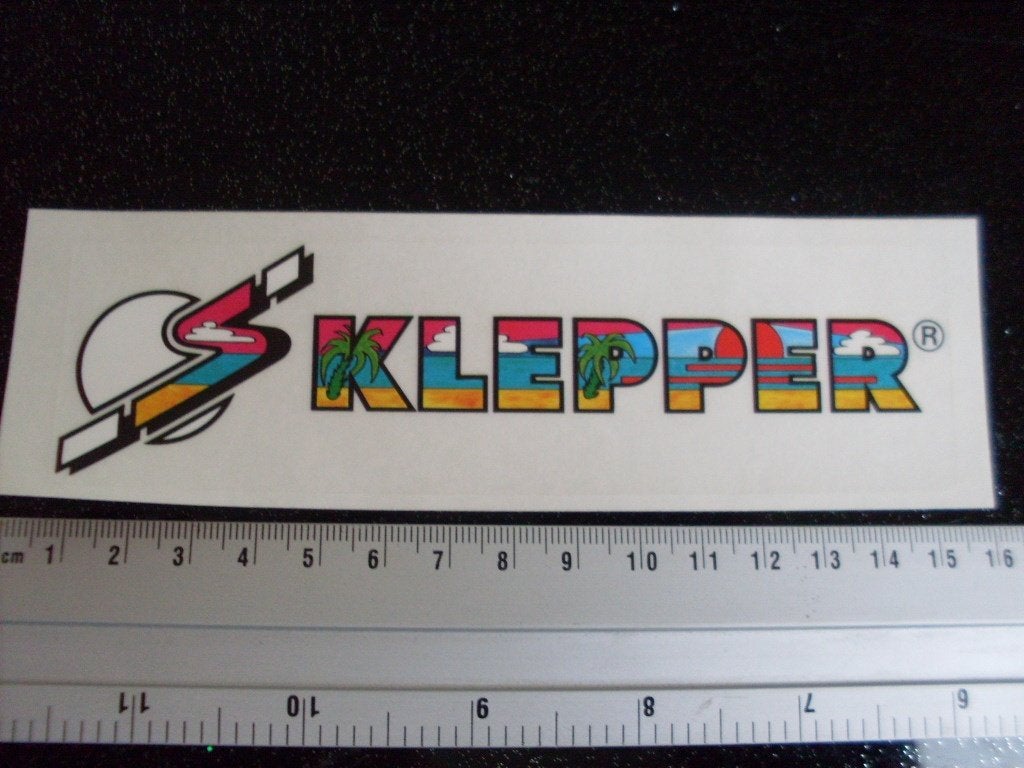 ruit sticker klepper logo kajaks surfplanken surfboards, Verzenden, Zo goed als nieuw, Merk