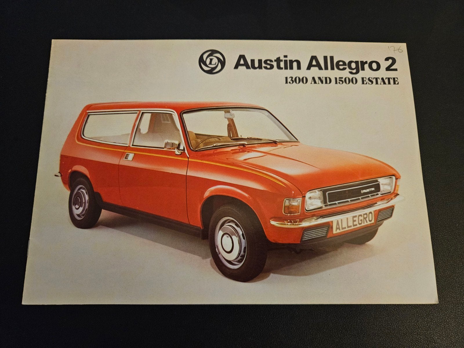 Brochure Austin Allegro 2 1300/1500 Estate 1976 UK, Boeken, Ophalen of Verzenden, Zo goed als nieuw, Overige merken