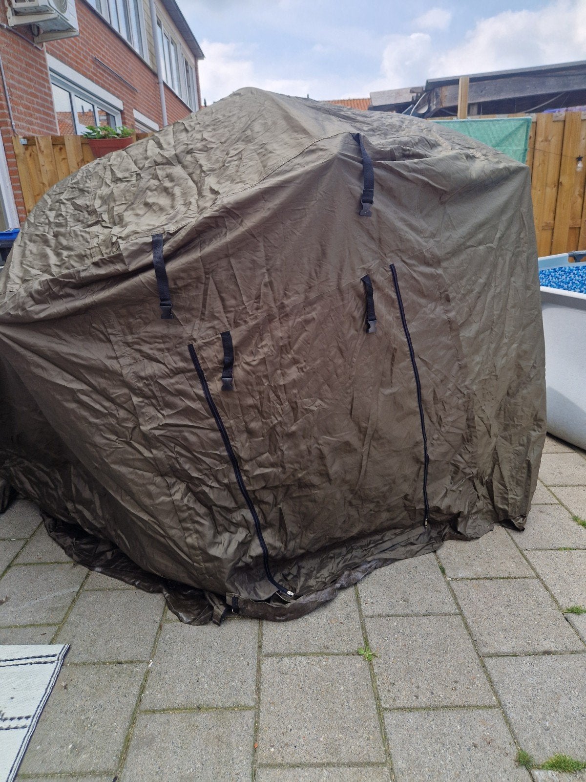 X2 Bivvy Tent - Ruime en Comfortabele Vistent, Caravans en Kamperen, Tenten, Ophalen, Gebruikt, Tot en met 2