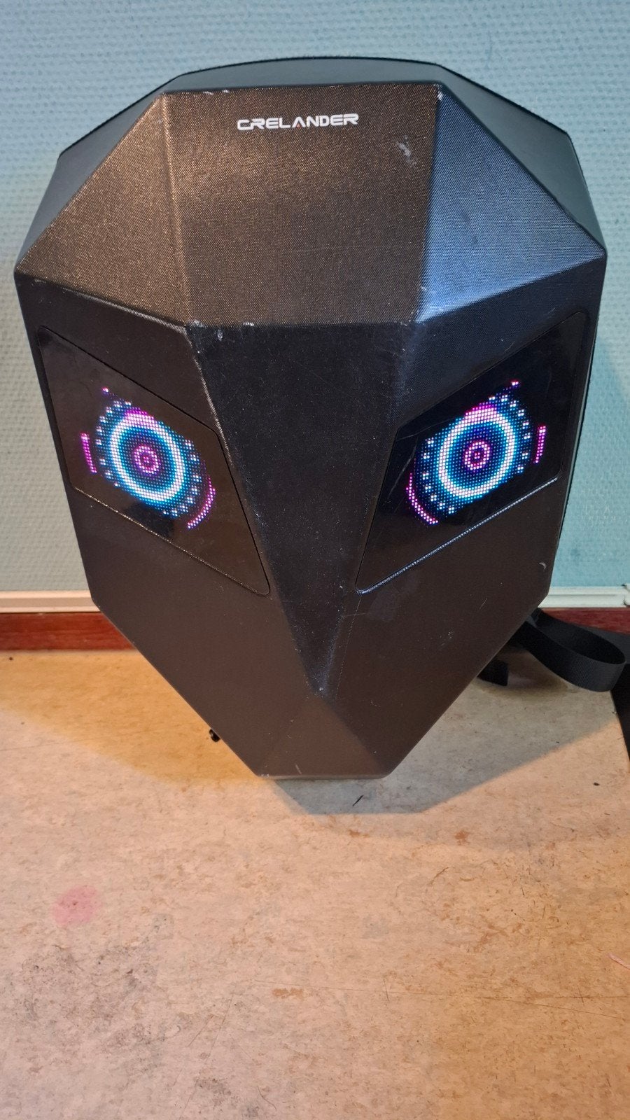 Crelan LED-rugzak met programmeerbaar display, Ophalen of Verzenden, Gebruikt