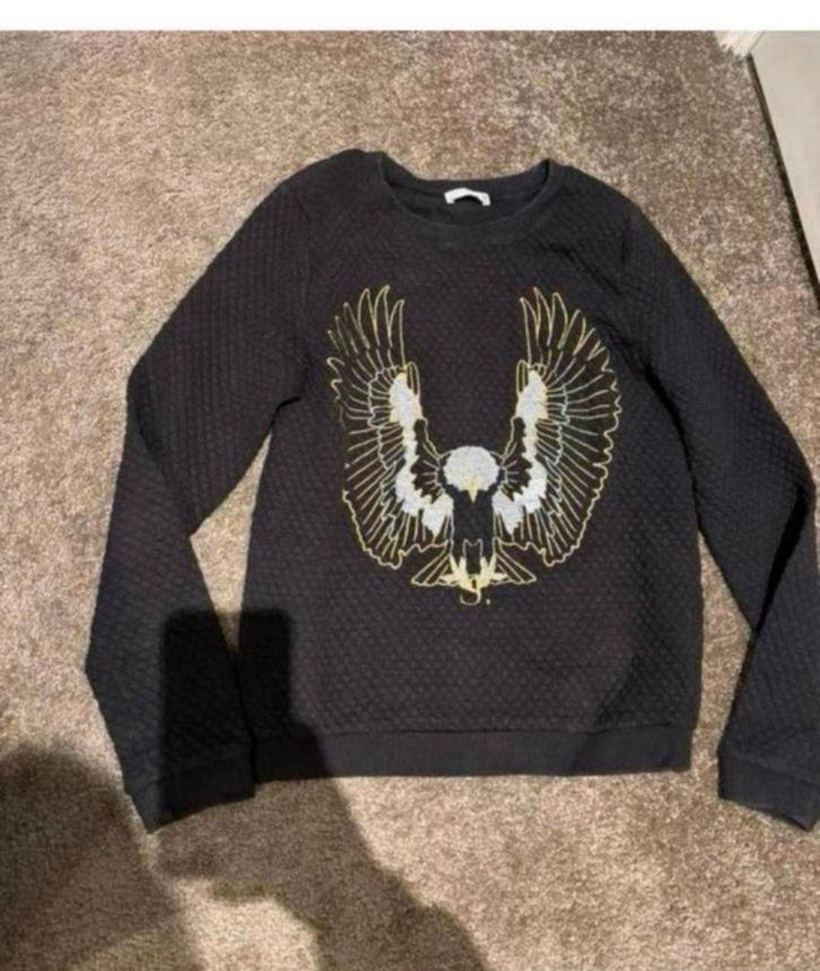 Supertrash sweater met adelaar print - Maat XS, Kleding | Dames, Truien en Vesten, Ophalen of Verzenden, Maat 34 (XS) of kleiner