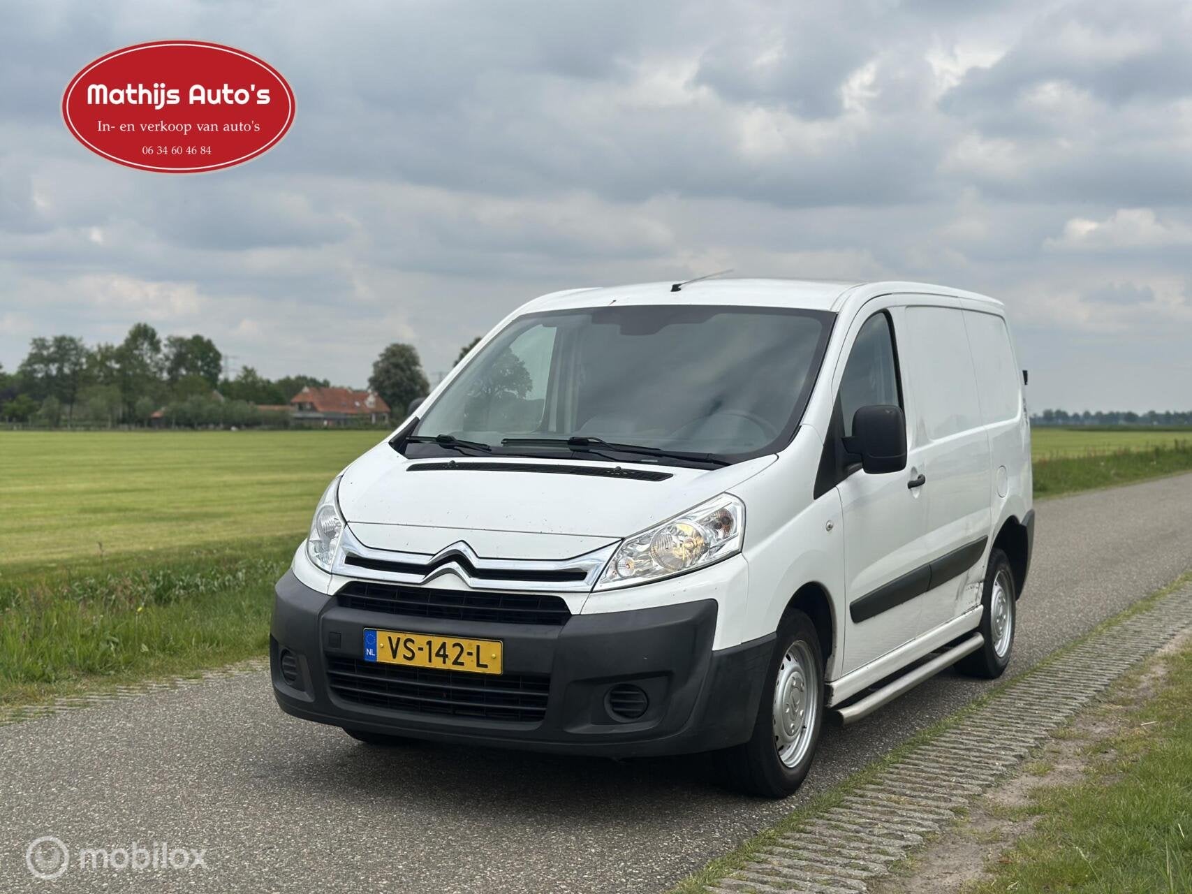 Citroen Jumpy bestel 10 1.6 HDI L1 H1 Airco!, Auto's, 1636 kg, Euro 5, Elektrische ramen, 4 cilinders