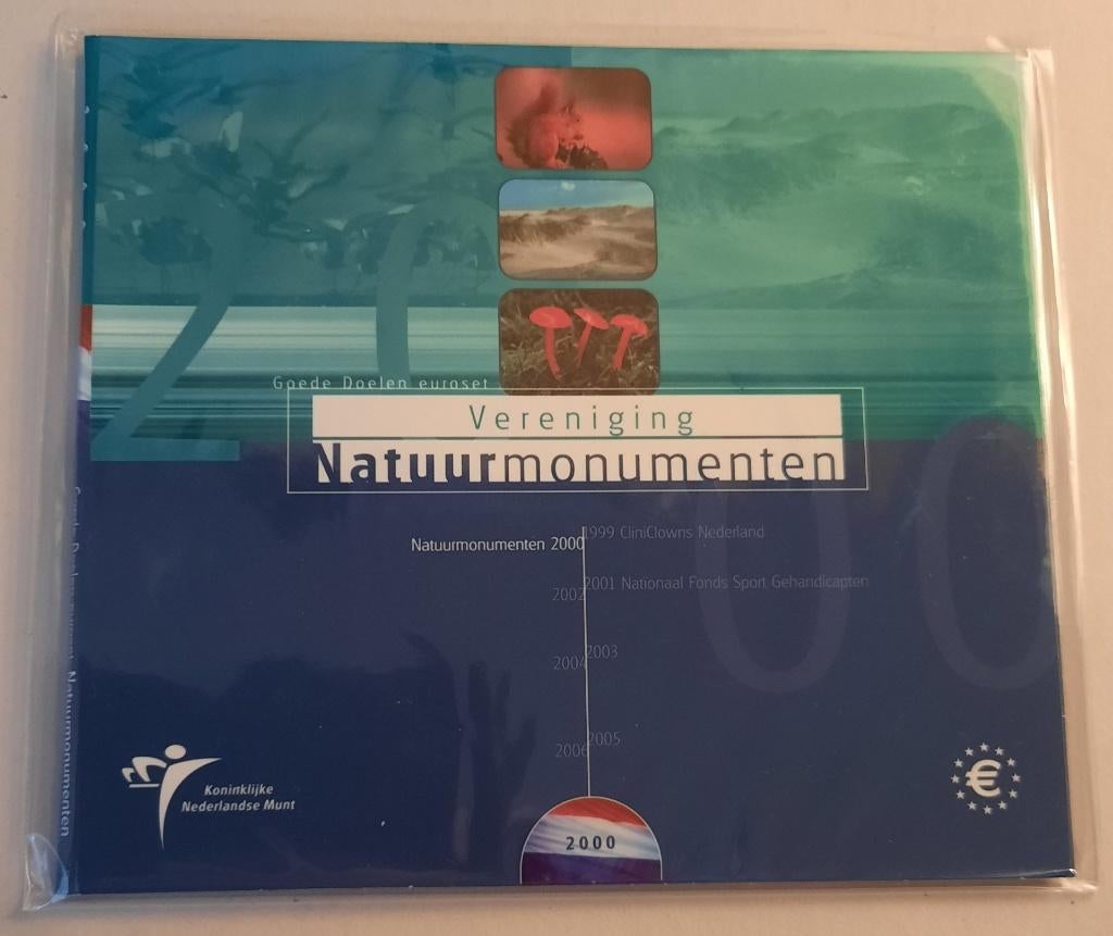 Goede doelen jaarsets 2000 - 2006 in BU Kwaliteit, Postzegels en Munten, Munten | Europa | Euromunten, Ophalen of Verzenden, Overige landen