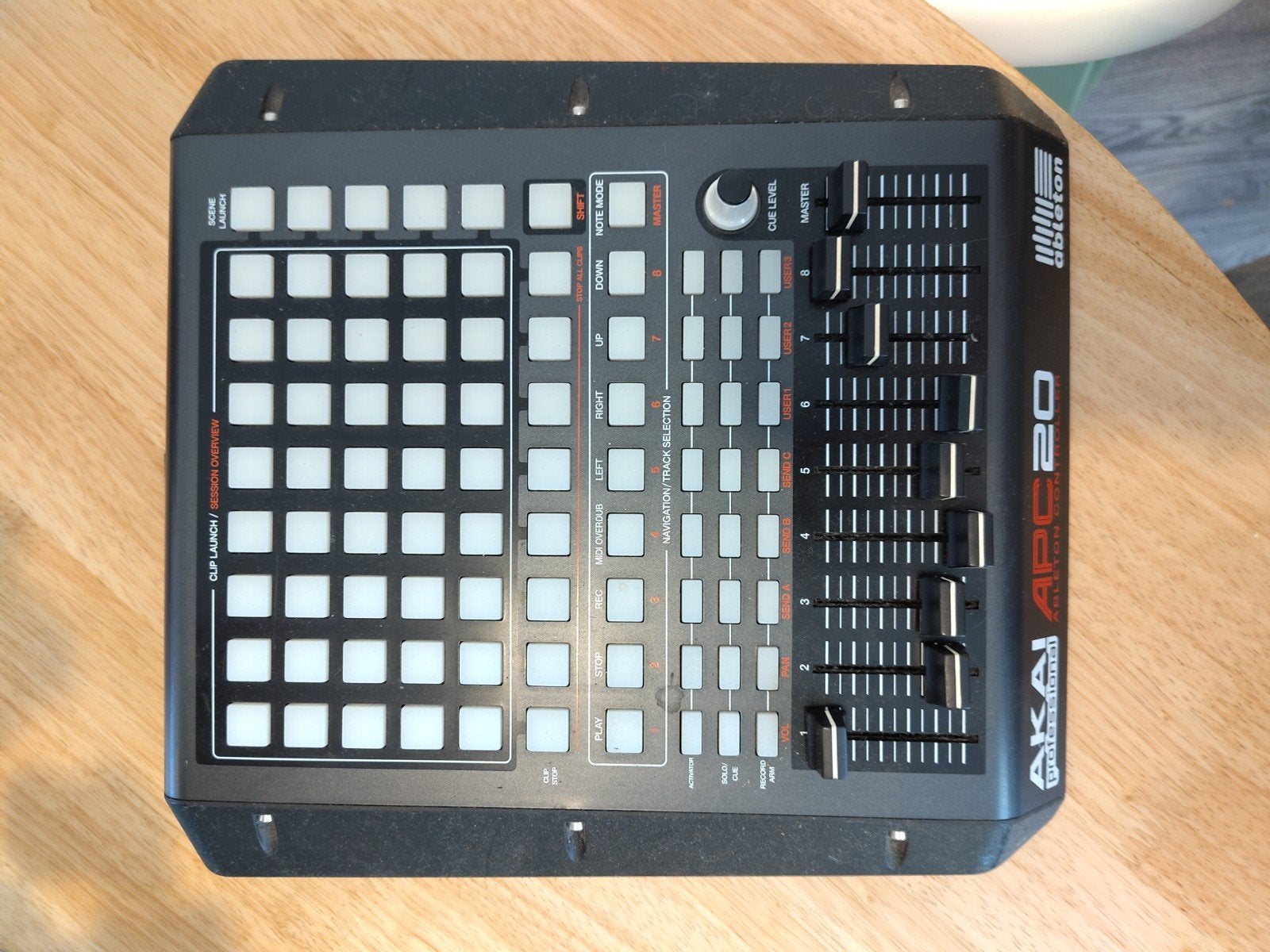 Akai Professional APC20 MIDI Controller voor Ableton Live, Muziek en Instrumenten, Ophalen of Verzenden, Gebruikt, 5 tot 10 kanalen