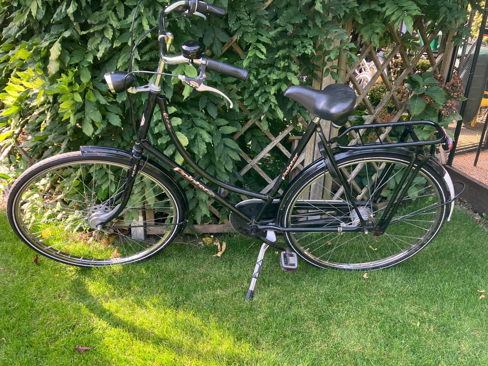 Pointer damesfiets met slot en verlichting, z.g.a.n., Fietsen en Brommers, Ophalen, Gebruikt, Trommelrem, Handrem