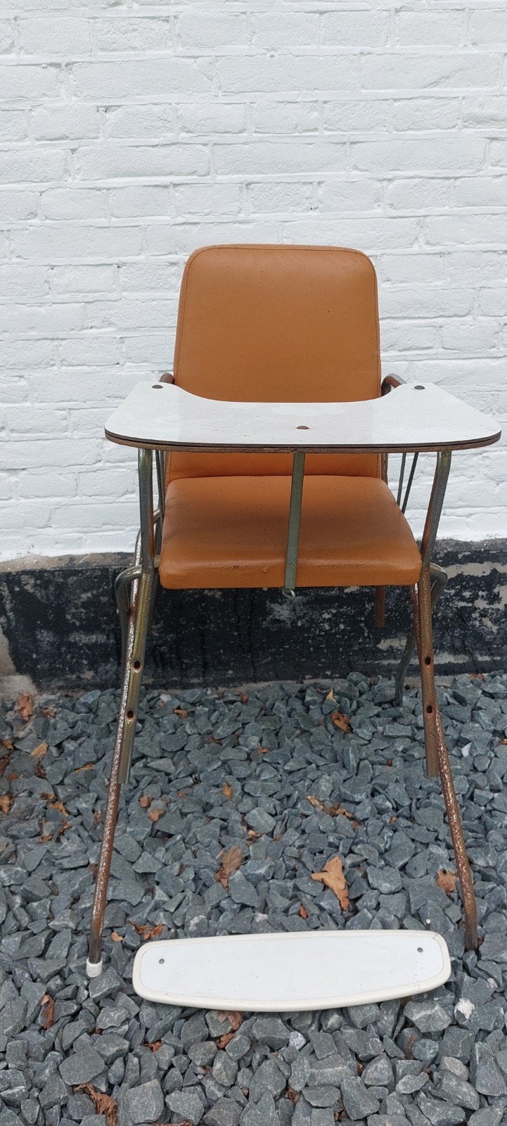 Vintage kinderstoel, Ophalen