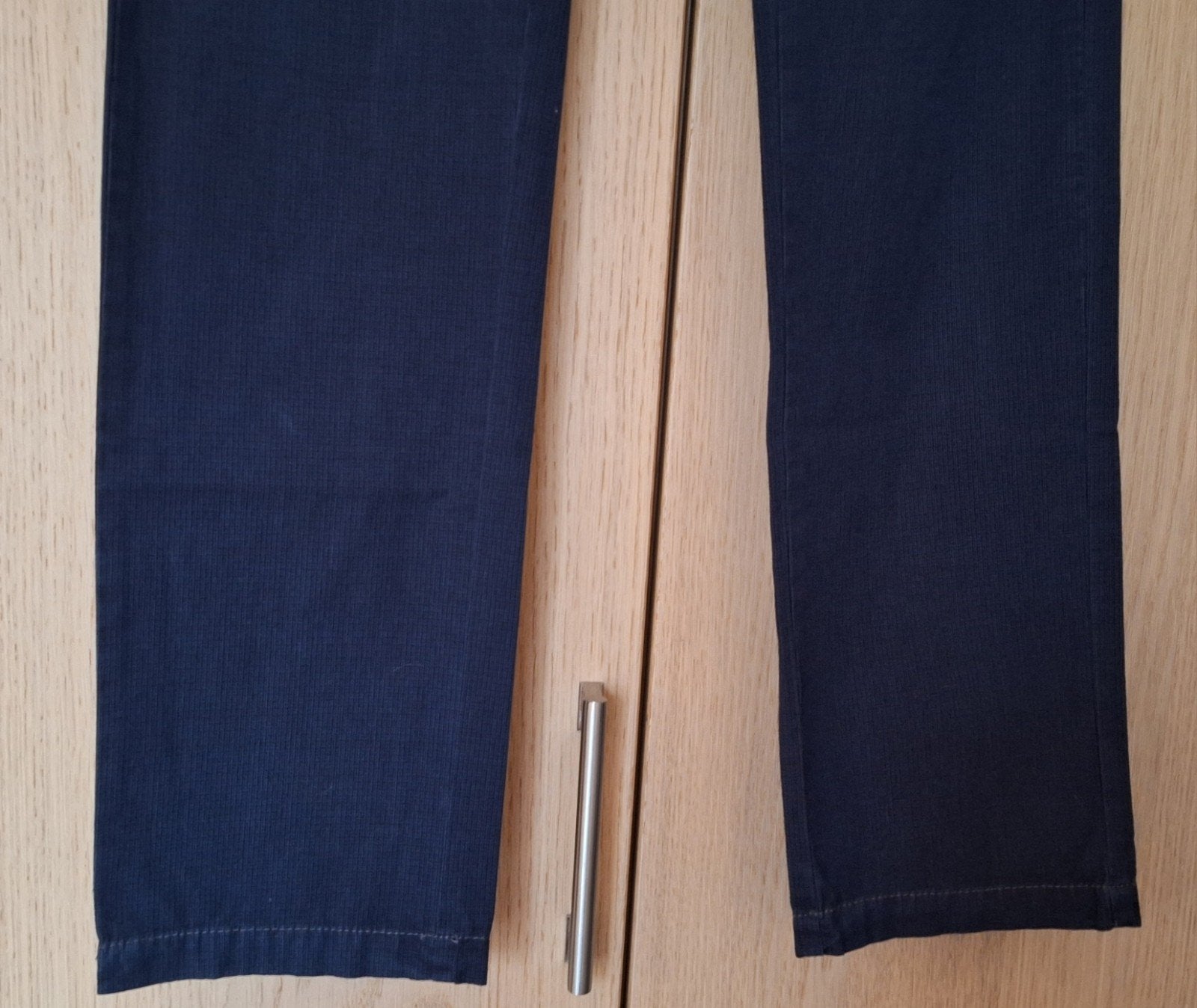 Desigual donkerblauwe katoenen broek maat 28, Desigual, Blauw, Ophalen of Verzenden, Zo goed als nieuw