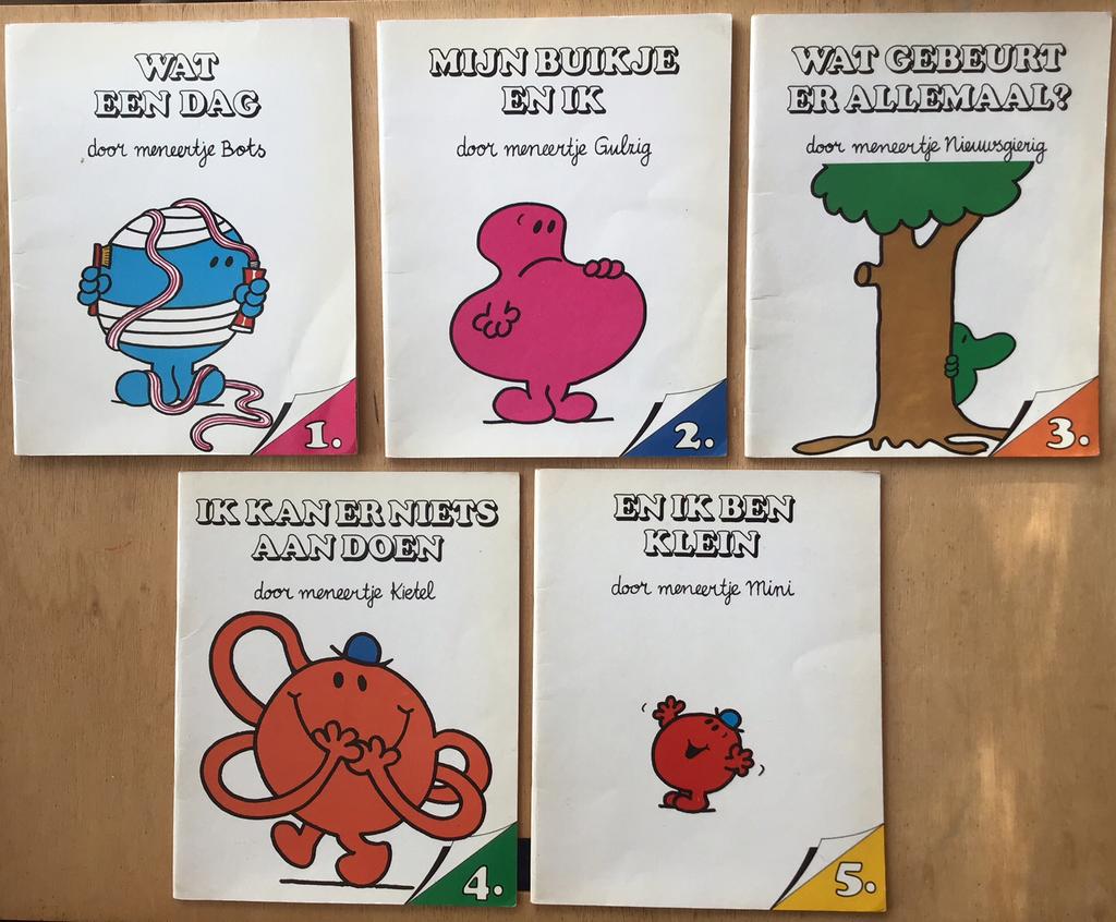 Complete serie Meneertje-maxiboeken - Roger Hargreaves, Gelezen, Fictie algemeen, Roger Hargreaves, Ophalen of Verzenden