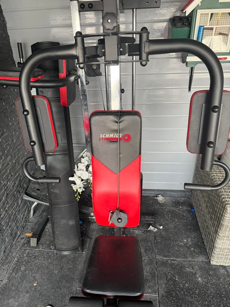 Fitnessapparaat - Krachtstation, Sport en Fitness, Gebruikt, Krachtstation, Armen, Ophalen of Verzenden