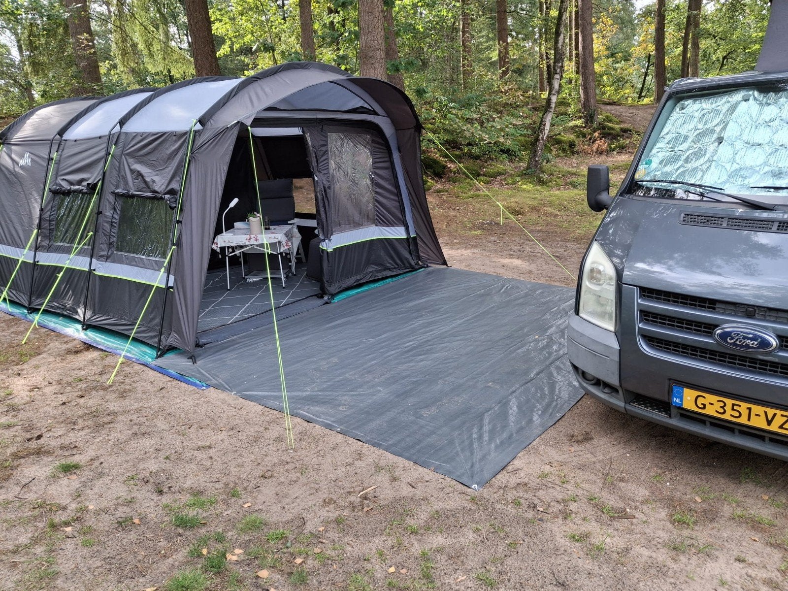 Obelink Living Tunneltent 4-pers, Caravans en Kamperen, Ophalen, Gebruikt, Tot en met 4