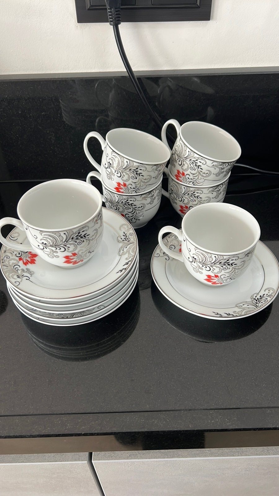 6 persoons koffie servies, Ophalen of Verzenden