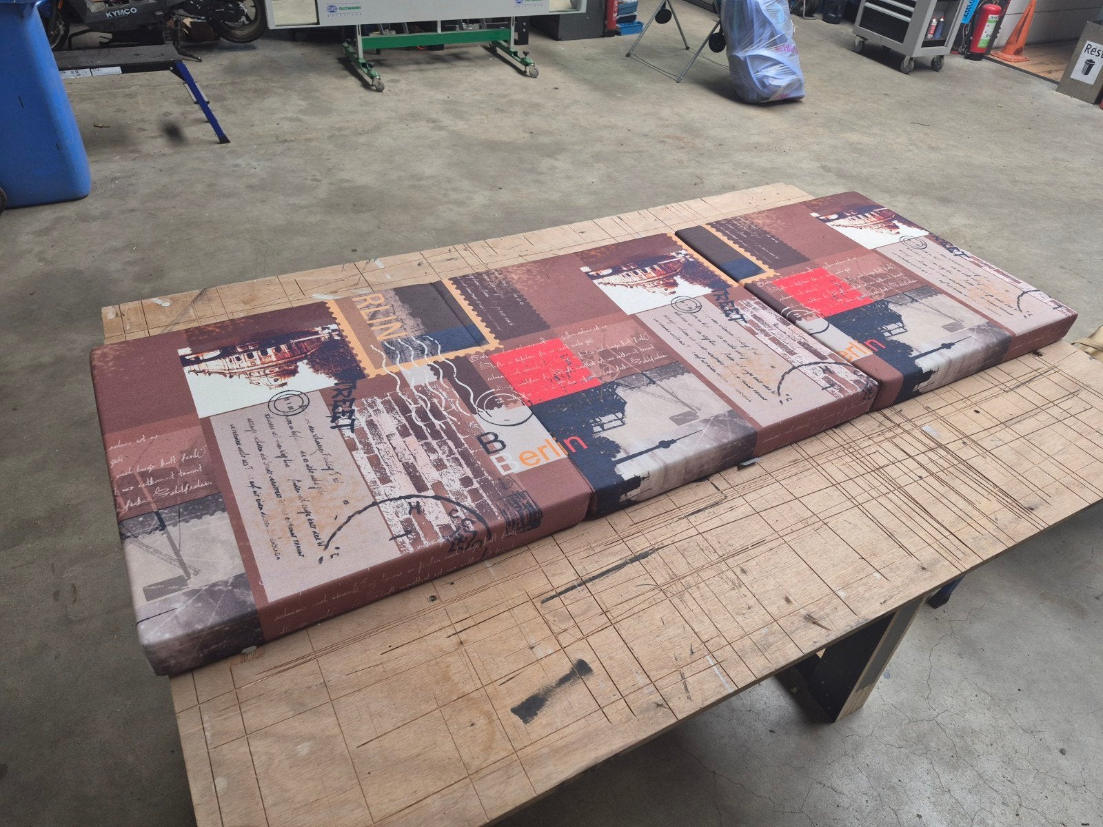 Comfortabel matras voor camper of caravan - 65x180cm, Ophalen, 190 cm of minder, Zo goed als nieuw, Matras