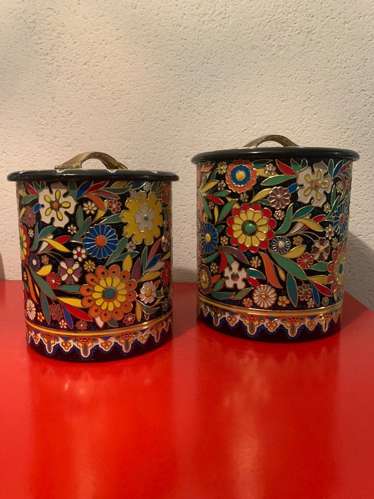 Vintage Blikken, Holland Daher, Verzamelen, Ophalen of Verzenden, Gebruikt, Overige, Overige merken